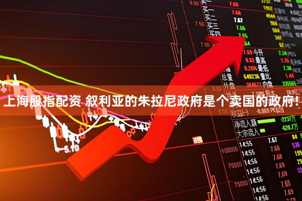 上海股指配资 叙利亚的朱拉尼政府是个卖国的政府!