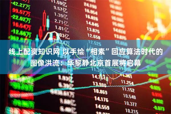 线上配资知识网 以手绘“相素”回应算法时代的图像洪流：华黎静北京首展将启幕